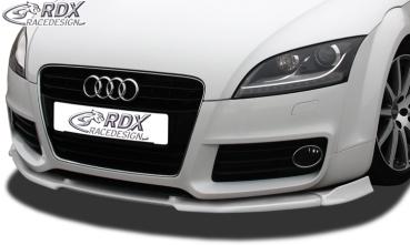 RDX Frontspoilerlippe VARIO-X für AUDI TT 8J -2010 (S-Line Frontstoßstange) Frontlippe Front Ansatz Vorne Spoilerlippe
