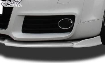 RDX Frontspoilerlippe VARIO-X für AUDI TT 8J -2010 (S-Line Frontstoßstange) Frontlippe Front Ansatz Vorne Spoilerlippe