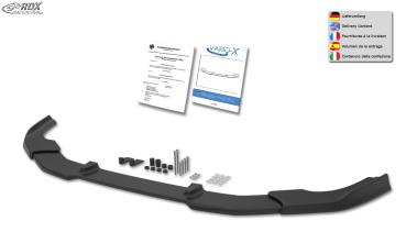 RDX Frontspoilerlippe VARIO-X für PEUGEOT 3008 / 5008 (M) 2017-2020 Frontlippe Front Ansatz Vorne Spoilerlippe