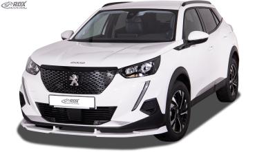 RDX Frontspoilerlippe VARIO-X für PEUGEOT 2008 (U) 2019+ Frontlippe Front Ansatz Vorne Spoilerlippe