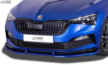 RDX Frontspoilerlippe VARIO-X für SKODA Scala (NW) 2018+ Frontlippe Front Ansatz Vorne Spoilerlippe