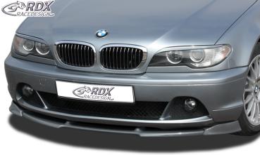 RDX Frontspoilerlippe VARIO-X für BMW 3er E46 Coupe / Cabrio 2003+ Frontlippe Front Ansatz Vorne Spoilerlippe