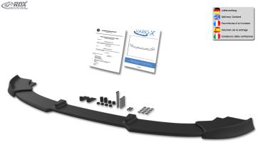 RDX Frontspoilerlippe VARIO-X für BMW 3er E90 / E91 -09/2008 Frontlippe Front Ansatz Vorne Spoilerlippe