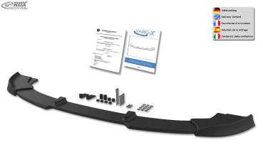 RDX Frontspoilerlippe VARIO-X für BMW 3er E92 / E93 -2010 (M-Technik Frontstoßstange) Frontlippe Front Ansatz Vorne Spoilerlippe