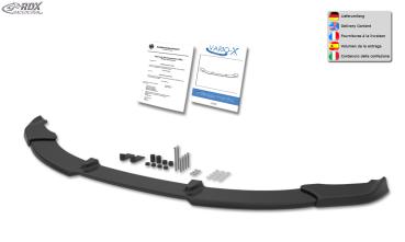RDX Frontspoilerlippe VARIO-X für BMW 3er E92 M3 / E93 M3 Frontlippe Front Ansatz Vorne Spoilerlippe