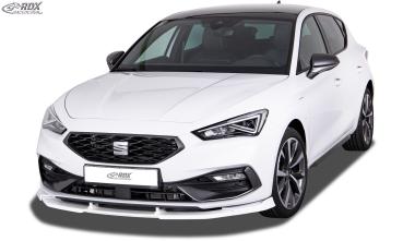 RDX Frontspoilerlippe VARIO-X für SEAT Leon (KL) 2020+ Frontlippe Front Ansatz Vorne Spoilerlippe