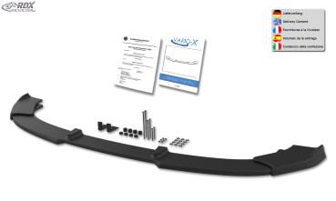 RDX Frontspoilerlippe VARIO-X für BMW 5er F07 GT M-Technik 2009-2013 Frontlippe Front Ansatz Vorne Spoilerlippe