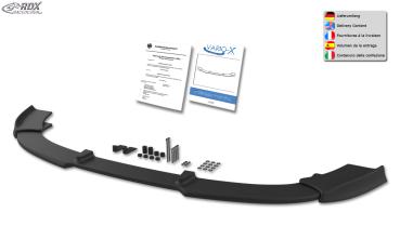 RDX Frontspoilerlippe VARIO-X für BMW 6er E63 M6 Frontlippe Front Ansatz Vorne Spoilerlippe