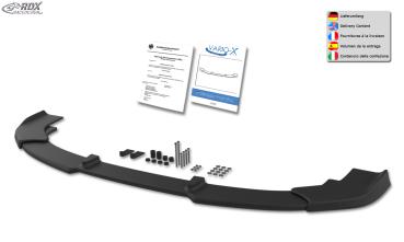 RDX Frontspoilerlippe VARIO-X für TOYOTA Yaris (XPA1) Frontlippe Front Ansatz Vorne Spoilerlippe