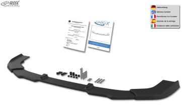 RDX Frontspoilerlippe VARIO-X für TOYOTA Yaris GR (XPA1) Frontlippe Front Ansatz Vorne Spoilerlippe