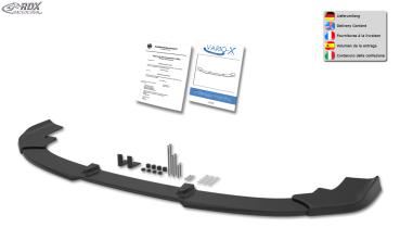 RDX Frontspoilerlippe VARIO-X für VW T7 Frontlippe Front Ansatz Vorne Spoilerlippe