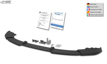 RDX Frontspoilerlippe VARIO-X für BMW 3er GT F34 Frontlippe Front Ansatz Vorne Spoilerlippe