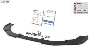 RDX Frontspoilerlippe VARIO-X für MAZDA 6 (GJ/GL 2018+) Frontlippe Front Ansatz Vorne Spoilerlippe