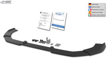 RDX Frontspoiler VARIO-X für VW Crafter & MAN TGE (2017-heute) Frontlippe Front Ansatz Vorne Spoilerlippe