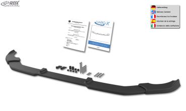 RDX Frontspoiler VARIO-X für MERCEDES GLC X253 & GLC Coupe C253 (204X | 2019-2023) Frontlippe Front Ansatz Vorne Spoilerlippe