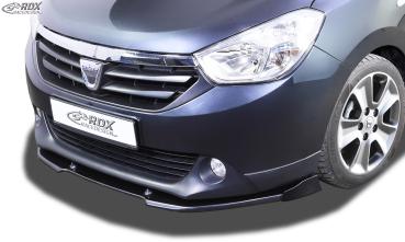 RDX Frontspoilerlippe VARIO-X für DACIA Dokker (SD) & Lodgy (SD) "V1" Frontlippe Front Ansatz Vorne Spoilerlippe