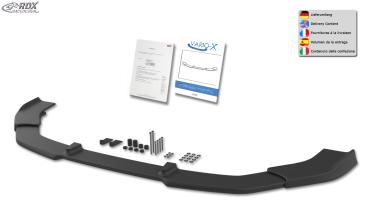 RDX Frontspoilerlippe VARIO-X für MERCEDES CLA Sport AMG-Sport C117 / X117 2016+