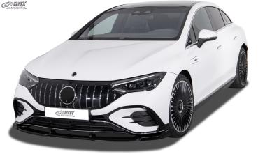 RDX Frontspoilerlippe VARIO-X für MERCEDES EQE Limousine, auch AMG & AMG-Line (V295, 2022+) Frontlippe Front Ansatz Vorne Spoilerlippe