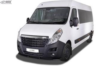 RDX Frontspoilerlippe VARIO-X für RENAULT Master (2010+) & OPEL Movano (2010+) Frontlippe Front Ansatz Vorne Spoilerlippe