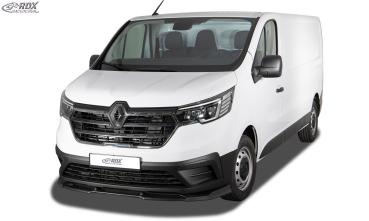 RDX Frontspoiler VARIO-X für RENAULT Trafic (2021-heute) Frontlippe Front Ansatz Vorne Spoilerlippe