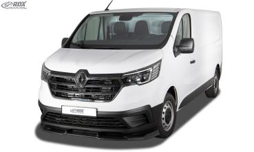RDX Frontspoiler VARIO-X für RENAULT Trafic (2021-heute) Frontlippe Front Ansatz Vorne Spoilerlippe