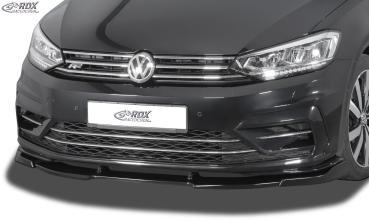RDX Frontspoilerlippe VARIO-X für VW Touran R-Line (5T / 2015+) Frontlippe Front Ansatz Vorne Spoilerlippe