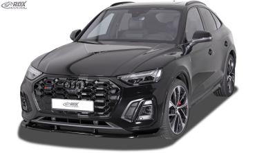 RDX Frontspoilerlippe VARIO-X für AUDI Q5 S-Line & SQ5 (FY / 2021+), auch Sportback Frontlippe Front Ansatz Vorne Spoilerlippe