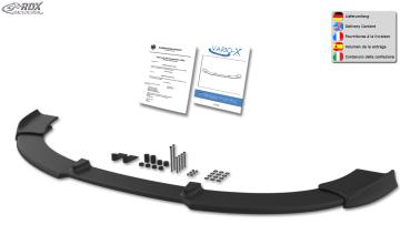 RDX Frontspoilerlippe VARIO-X für FORD Focus 2 ST Facelift 2008+ Frontlippe Front Ansatz Vorne Spoilerlippe