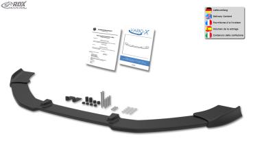 RDX Frontspoilerlippe VARIO-X für FORD Focus 3 Frontlippe Front Ansatz Vorne Spoilerlippe