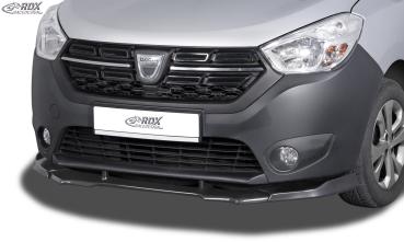 RDX Frontspoilerlippe VARIO-X für DACIA Dokker (SD) & Lodgy (SD) "V2" Frontlippe Front Ansatz Vorne Spoilerlippe