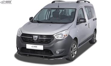 RDX Frontspoilerlippe VARIO-X für DACIA Dokker (SD) & Lodgy (SD) "V2" Frontlippe Front Ansatz Vorne Spoilerlippe