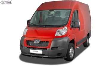 RDX Frontspoiler VARIO-X für FIAT Ducato & CITROEN Jumper & PEUGEOT Boxer (2006-2014) Frontlippe Front Ansatz Vorne Spoilerlippe