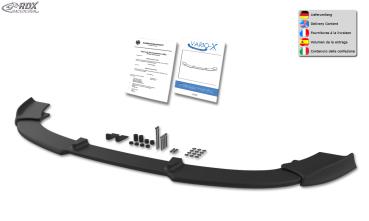 RDX Frontspoilerlippe VARIO-X für MERCEDES CLS-Klasse C219 -2008 Frontlippe Front Ansatz Vorne Spoilerlippe