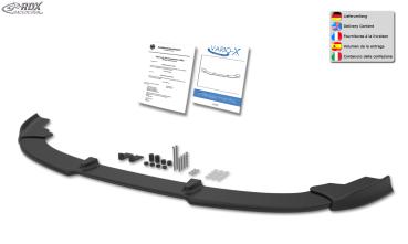 RDX Frontspoilerlippe VARIO-X für MERCEDES CLS-Klasse C219 2008+ Frontlippe Front Ansatz Vorne Spoilerlippe