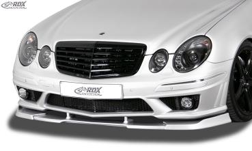 RDX Frontspoilerlippe VARIO-X für MERCEDES E-Klasse W211 AMG 2006-2009 (Passend an AMG bzw. Fahrzeuge mit AMG Frontstoßstange) Frontlippe Front Ansatz Vorne Spoilerlippe