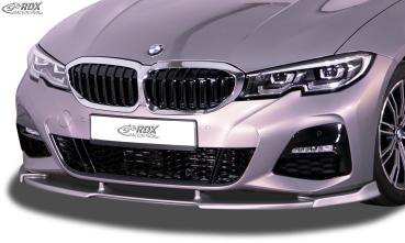 RDX Frontspoilerlippe VARIO-X für BMW 3er G20 / G21 M-Sport und mit M-Aerodynamikpaket Frontlippe Front Ansatz Vorne Spoilerlippe