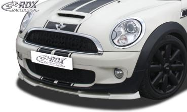 RDX Frontspoilerlippe VARIO-X für MINI R56 / R57 Cooper S Frontlippe Front Ansatz Vorne Spoilerlippe