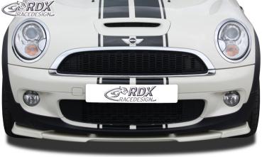 RDX Frontspoilerlippe VARIO-X für MINI R56 / R57 Cooper S Frontlippe Front Ansatz Vorne Spoilerlippe