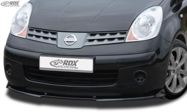 RDX Frontspoilerlippe VARIO-X für NISSAN Note (E11) 2005-2009 Frontlippe Front Ansatz Vorne Spoilerlippe