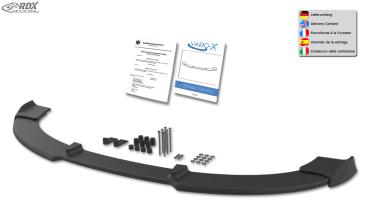 RDX Frontspoilerlippe VARIO-X für NISSAN Note (E11) 2005-2009 Frontlippe Front Ansatz Vorne Spoilerlippe