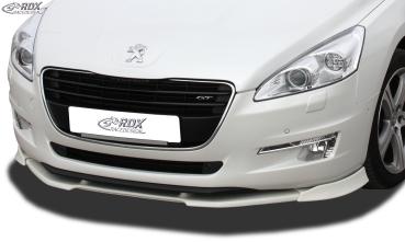 RDX Frontspoilerlippe VARIO-X für PEUGEOT 508 (8) 2010-2014 Frontlippe Front Ansatz Vorne Spoilerlippe