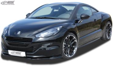 RDX Frontspoilerlippe VARIO-X für PEUGEOT RCZ Phase 2 2013+ Frontlippe Front Ansatz Vorne Spoilerlippe