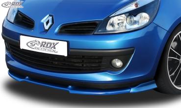 RDX Frontspoilerlippe VARIO-X für RENAULT Clio 3 Phase 1 (nicht RS) Frontlippe Front Ansatz Vorne Spoilerlippe