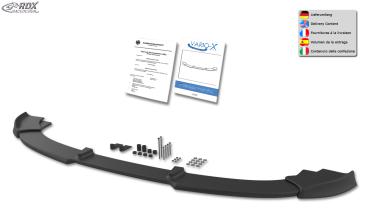 RDX Frontspoilerlippe VARIO-X für RENAULT Clio 2 V6 Frontlippe Front Ansatz Vorne Spoilerlippe