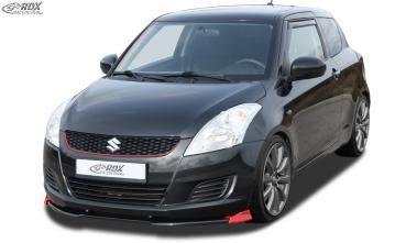 RDX Frontspoilerlippe VARIO-X für SUZUKI Swift (FZ / NZ / 2010+) Frontlippe Front Ansatz Vorne Spoilerlippe