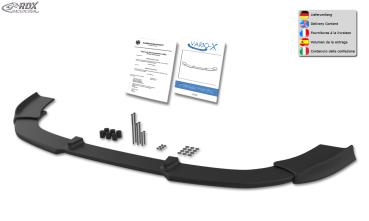 RDX Frontspoilerlippe VARIO-X für TOYOTA Auris E150 (2010+) Frontlippe Front Ansatz Vorne Spoilerlippe