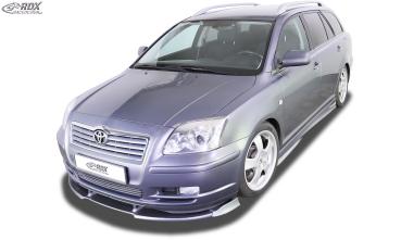 RDX Frontspoilerlippe VARIO-X für TOYOTA Avensis (T25) 2003-2006 Frontlippe Front Ansatz Vorne Spoilerlippe