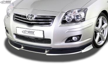 RDX Frontspoilerlippe VARIO-X für TOYOTA Avensis (T25) 2006-2009 Frontlippe Front Ansatz Vorne Spoilerlippe