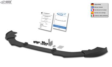 RDX Frontspoilerlippe VARIO-X für TOYOTA GT86 Frontlippe Front Ansatz Vorne Spoilerlippe