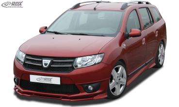RDX Frontspoilerlippe VARIO-X für DACIA Sandero 2 / Logan 2 (incl. MCV) Frontlippe Front Ansatz Vorne Spoilerlippe